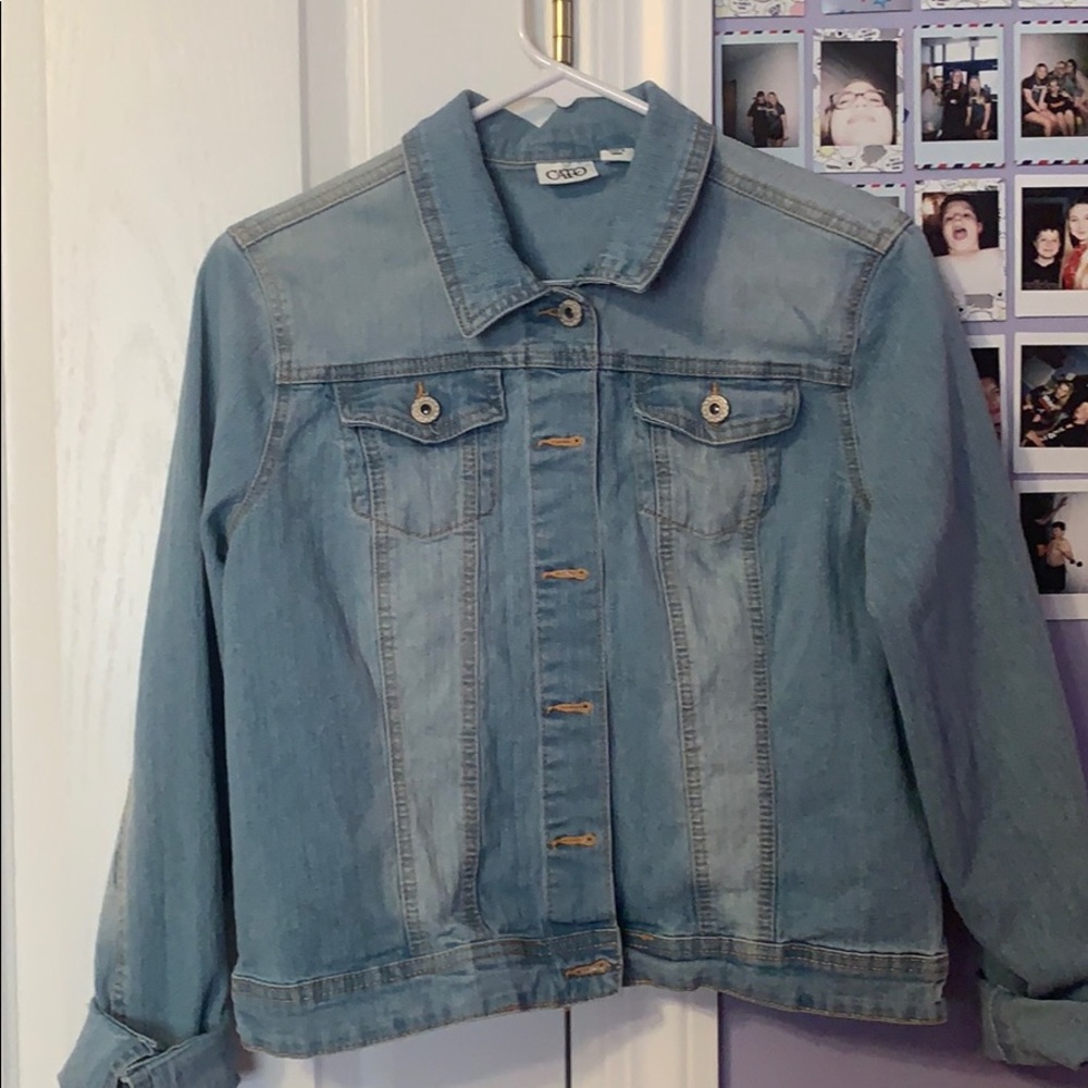 Blue jean jacket